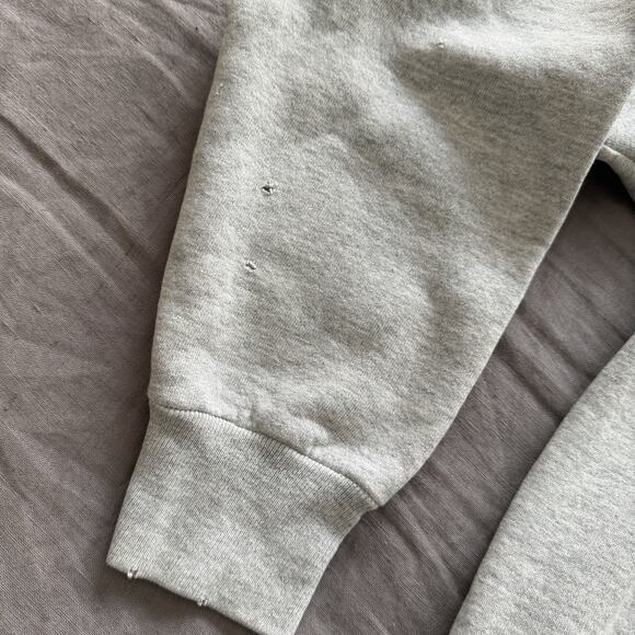 Riley Vintage 1880 Sweatshirt All Patched Up College Notre Dame Split - Picture 4 of 7